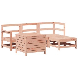 Salon de jardin 5 pcs bois massif sapin de douglas 509997509997