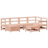 Salon de jardin 7 pcs bois massif sapin de douglas 509999509999