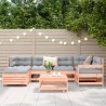 Salon de jardin 7 pcs bois massif sapin de douglas 509999509999