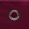 Boîtes de rangement 10 pcs Tissu intissé 28x28x28cm Rouge foncé 510014510014