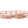 Salon de jardin 7 pcs bois massif sapin de douglas 510018510018