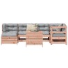 Salon de jardin 7 pcs bois massif sapin de douglas 510036510036