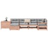Salon de jardin 7 pcs bois massif sapin de douglas 510042510042