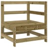 Salon de jardin 8 pcs bois de pin imprégné 510057510057
