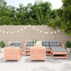 Salon de jardin 7 pcs bois massif sapin de douglas 510062510062