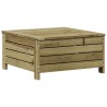 Salon de jardin 6 pcs avec coussins bois de pin imprégné 510132510132
