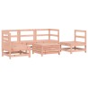 Salon de jardin 6 pcs bois massif sapin de douglas 510136510136