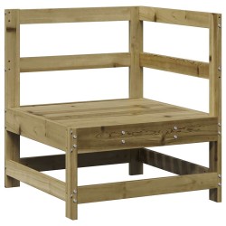 Salon de jardin 7 pcs bois de pin imprégné 510145510145