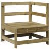 Salon de jardin 7 pcs bois de pin imprégné 510145510145