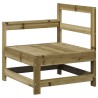 Salon de jardin 7 pcs bois de pin imprégné 510145510145