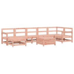 Salon de jardin 8 pcs bois massif sapin de douglas 510147510147