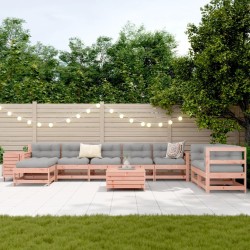 Salon de jardin 10 pcs bois massif sapin de douglas 510148510148
