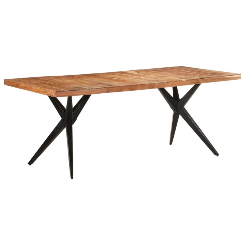 Table de salle à manger 200x90x76 cm Bois d'acacia massif 510170510170