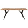 Table de salle à manger 200x90x76 cm Bois d'acacia massif 510170510170
