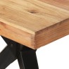 Table de salle à manger 200x90x76 cm Bois d'acacia massif 510170510170