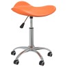 Tabouret de salon et spa Orange Similicuir 510171510171