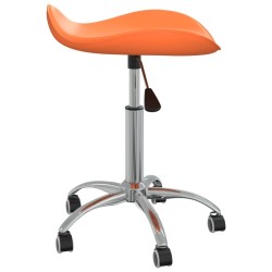 Tabouret de salon et spa Orange Similicuir 510171510171