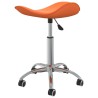 Tabouret de salon et spa Orange Similicuir 510171510171