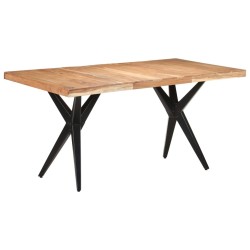 Table de salle à manger 160x80x76 cm Bois d'acacia solide 510180510180