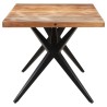 Table de salle à manger 160x80x76 cm Bois d'acacia solide 510180510180