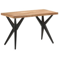 Table de salle à manger 120x60x76 cm Bois solide d'acacia 510183510183