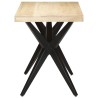 Table à manger 120x60x76 cm Bois de manguier massif 510208510208