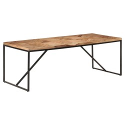 Table à dîner 200x90x76 cm Bois massif d'acacia et de manguier 510209510209