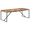 Table à dîner 200x90x76 cm Bois massif d'acacia et de manguier 510209510209
