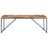 Table à dîner 200x90x76 cm Bois massif d'acacia et de manguier 510209510209