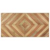 Table à manger 120x60x76 cm Bois massif d'acacia et de manguier 510238510238
