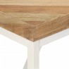 Table à manger 120x60x76 cm Bois massif d'acacia et de manguier 510238510238