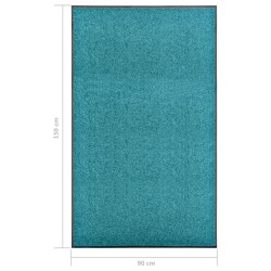 Paillasson lavable Cyan 90x150 cm 510239510239