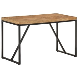 Table à manger 120x60x76 cm Bois massif d'acacia et de manguier 510248510248
