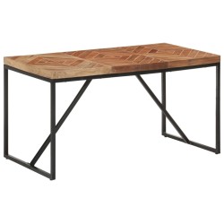 Table à dîner 140x70x76 cm Bois massif d'acacia et de manguier 510249510249