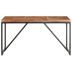 Table à dîner 140x70x76 cm Bois massif d'acacia et de manguier 510249510249