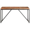 Table à dîner 140x70x76 cm Bois massif d'acacia et de manguier 510249510249