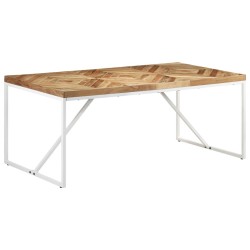 Table à manger 180x90x76 cm Bois massif d'acacia et de manguier 510261510261