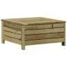 Salon de jardin 4 pcs avec coussins bois de pin imprégné 510265510265
