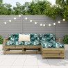 Salon de jardin 4 pcs bois de pin imprégné 510271510271