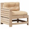 Salon de jardin 5 pcs avec coussins Bois de pin massif 510277510277