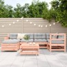 Salon de jardin 7 pcs bois massif sapin de douglas 510288510288