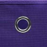 Boîtes de rangement avec couvercles 10 pcs 28x28x28 cm Violet 510299510299