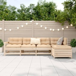 Salon de jardin 5 pcs bois de pin massif 510322510322