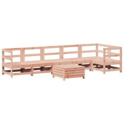Salon de jardin 7 pcs bois massif sapin de douglas 510325510325
