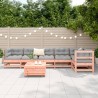 Salon de jardin 7 pcs bois massif sapin de douglas 510325510325
