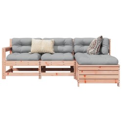 Salon de jardin 4 pcs bois massif sapin de douglas 510347510347