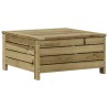 Salon de jardin 3 pcs avec coussins bois de pin imprégné 510354510354