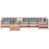 Salon de jardin 7 pcs bois massif sapin de douglas 510358510358