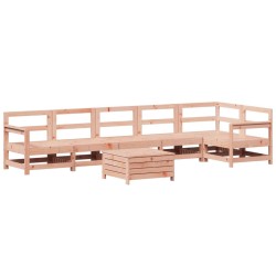 Salon de jardin 7 pcs bois massif sapin de douglas 510358510358