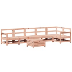 Salon de jardin 7 pcs bois massif sapin de douglas 510361510361